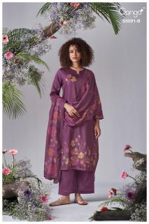 Ganga baerin 5091 cotton dress material wholesale
